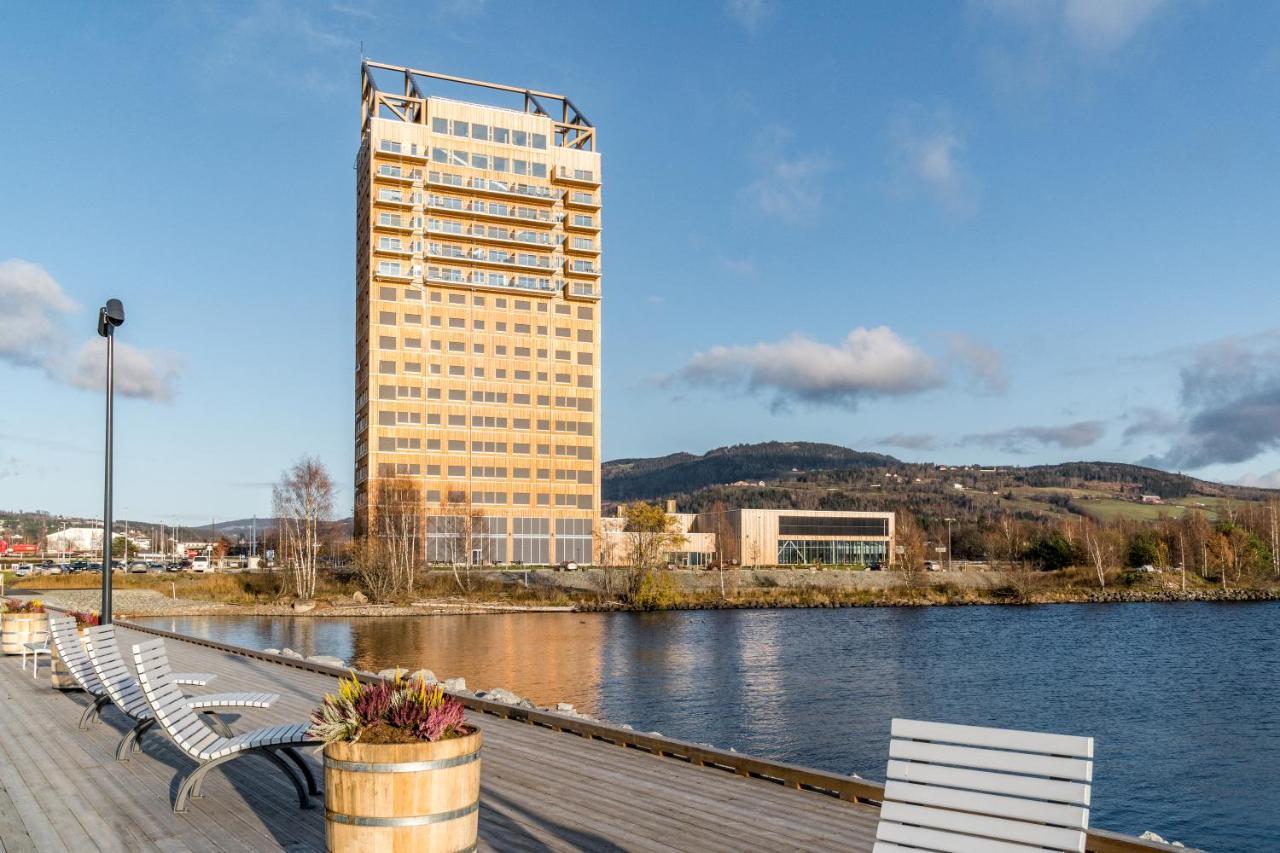 Mjos Tower Apartment - Lovely City View Sjusjøen エクステリア 写真