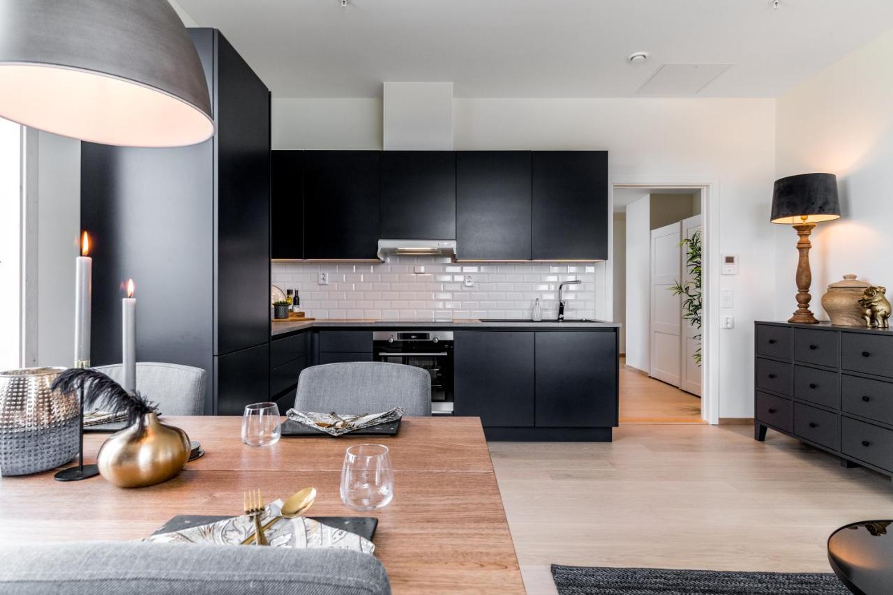 Mjos Tower Apartment - Lovely City View Sjusjøen エクステリア 写真